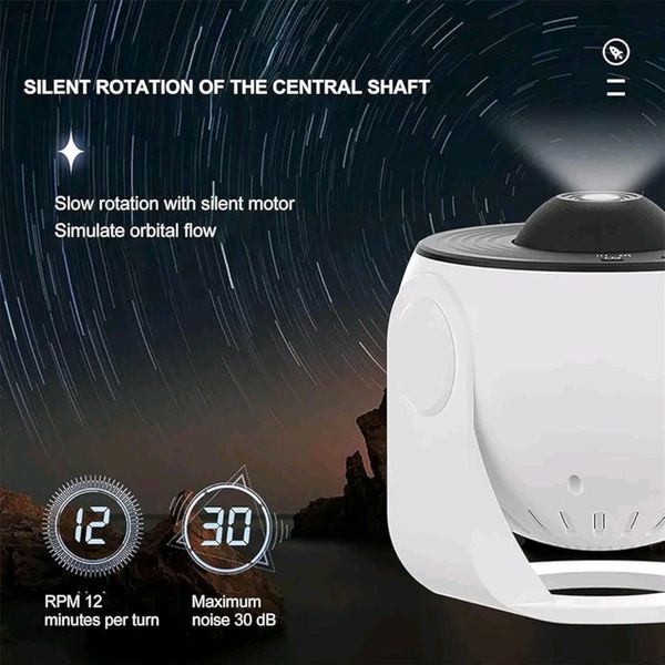 چراغ خواب مدل Galaxy Projector طرح منظومه شمسی