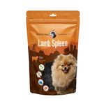 تشویقی سگ هاپومیل مدل طحال بره کد Lamb Spleen وزن 50 گرم