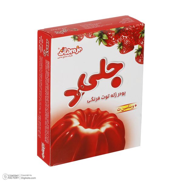 پودر ژله دراژه  میکس - 100 گرم بسته 12 عددی