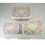 ظرف نگهدارنده زیبا سازان کد R01 مجموعه 3 عددی