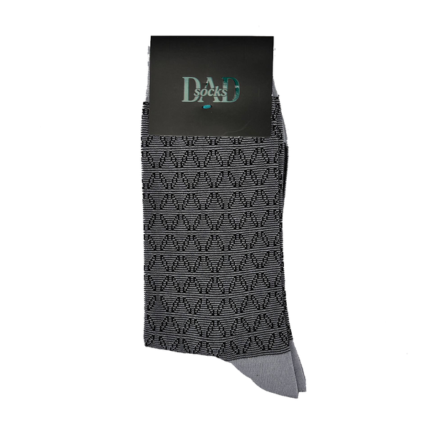 جوراب کلاسیک مردانه طوسی و مشکی