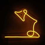 چراغ نئونی دیواری طرح چراغ مطالعه