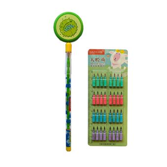  مداد نوکی 2 میلی متری مدل فشنگی به همراه نوک*21