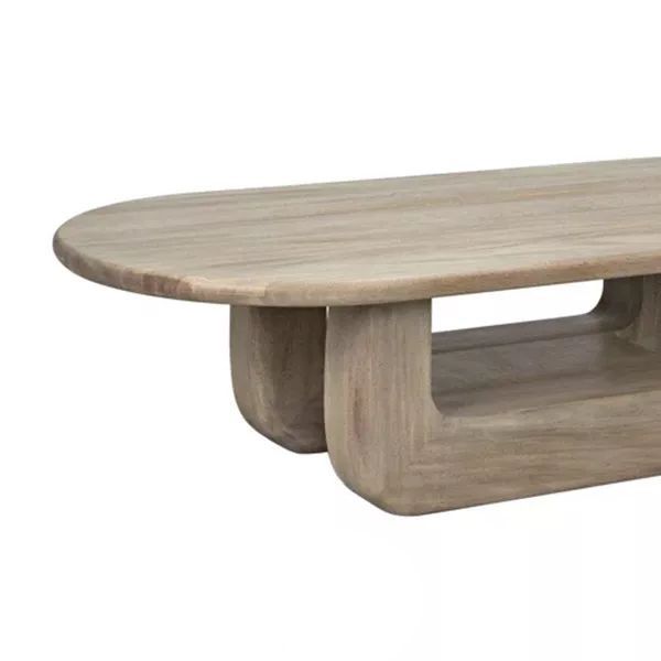 میز جلومبلی مدل مینیمال چوبی روناک