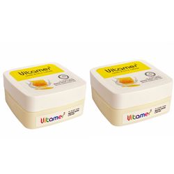 کرم مرطوب کننده ویتامر مدل شیر و عسل 002  حجم 150 میلی لیتر بسته 2 عددی