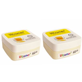 کرم مرطوب کننده ویتامر مدل شیر و عسل 002  حجم 150 میلی لیتر بسته 2 عددی