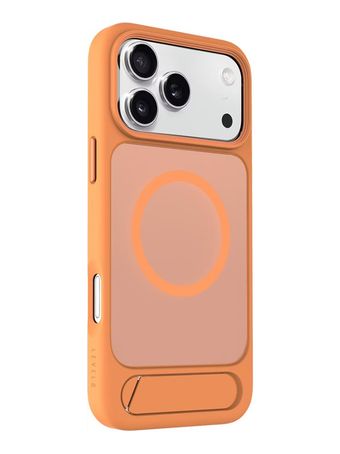 قاب آیفون 17 پرو مکس لولو Levelo MATTEO Hybrid Kickstand نارنجی