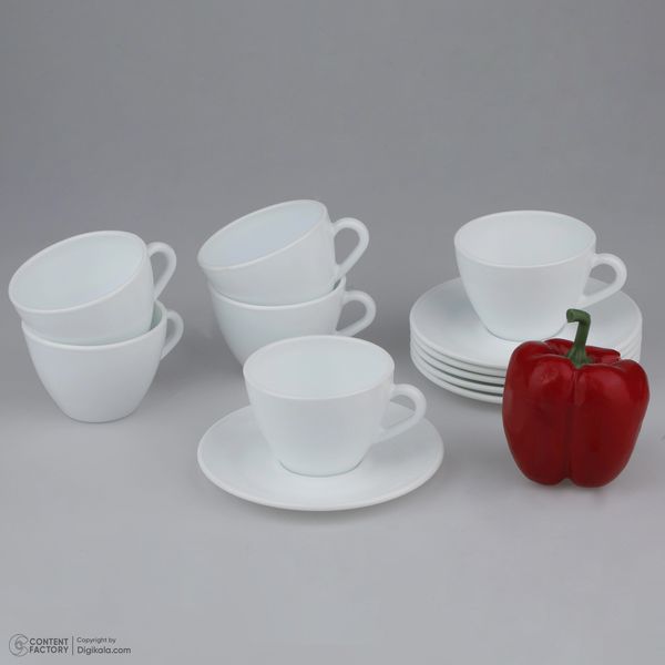 سرویس چای خوری 12 پارچه دینو مدل دانمارکی 