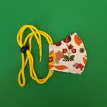 ماسک پارچه‌ای بچگانه مدل گل