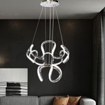 لوستر مدل لاله 2 طبقه