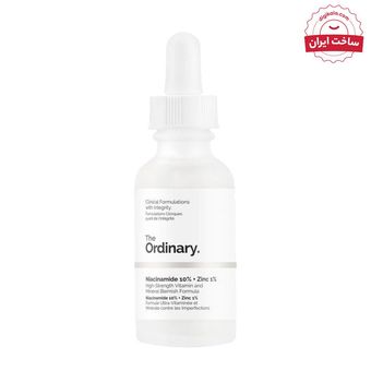 سرم ضد جوش دی اوردینری مدل %Niacinamide 10% + Zinc 1 حجم 30 میلی لیتر