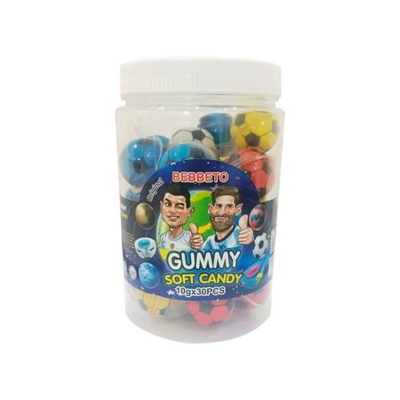 پاستیل توپی رندم - 300 گرم-30عددی