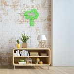 چراغ دیواری ماهوت طرح نئون نخل کد 06