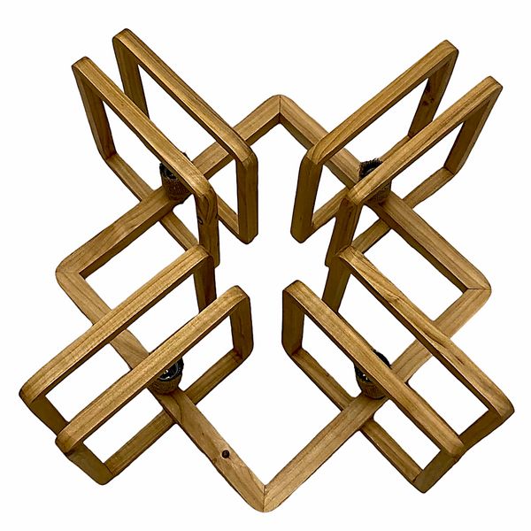 لوستر چهارشعله مدل چوبی کد 0162