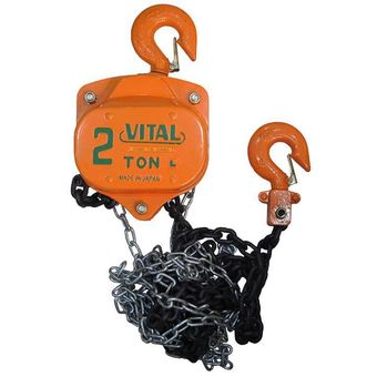 جرثقیل سقفی زنجیری ویتال مدل VL ظرفیت 2 تن زنجیر 3 متر