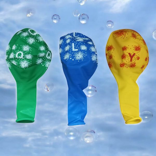 بادکنک مدل حروف انگلیسی بسته 34 عددی