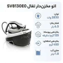 اتو بخار مخزندار 2830 وات تفال مدل SV8130E0