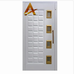 درب لولایی طرح شطرنجی