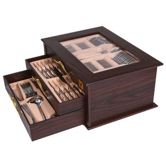 سرویس قاشق و چنگال 151 پارچه مدل 515
