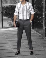 شلوار فاستونی طوسی p149