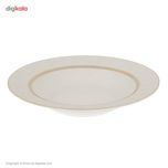 سرویس غذاخوری 28 پارچه چینی زرین ایران سری ایتالیا اف مدل هدیه درجه عالی