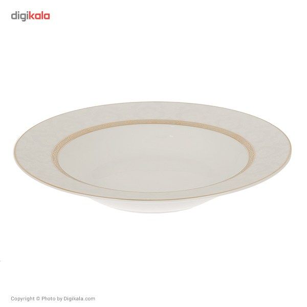 سرویس غذاخوری 28 پارچه چینی زرین ایران سری ایتالیا اف مدل هدیه درجه عالی