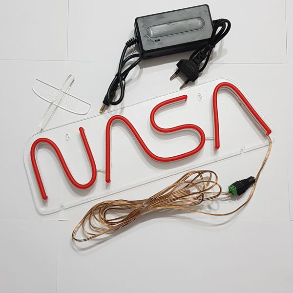 تابلو نئون طرح nasa