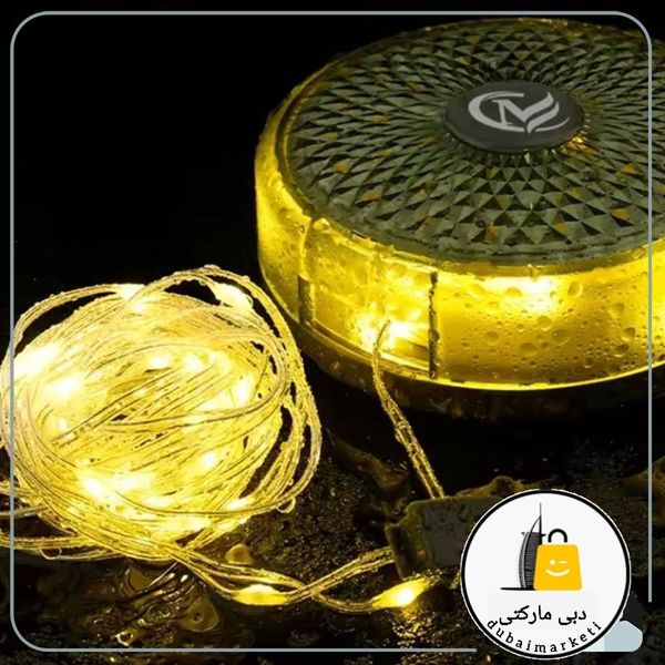 چراغ وریسه شارژی کمپینگ مدل 8208