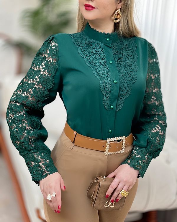 شومیز دانتل هانا 2497