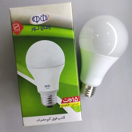 لامپ ال ای دی 15 وات زمان نور