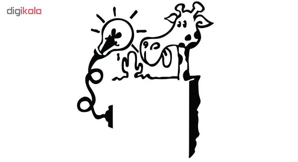استیکر کلید و پریز طرح زرافه کد 133