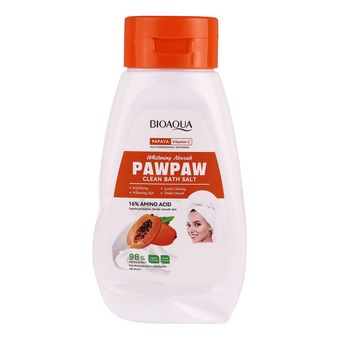 نمک حمام بیوآکوا مدل Papaya وزن 430 گرم