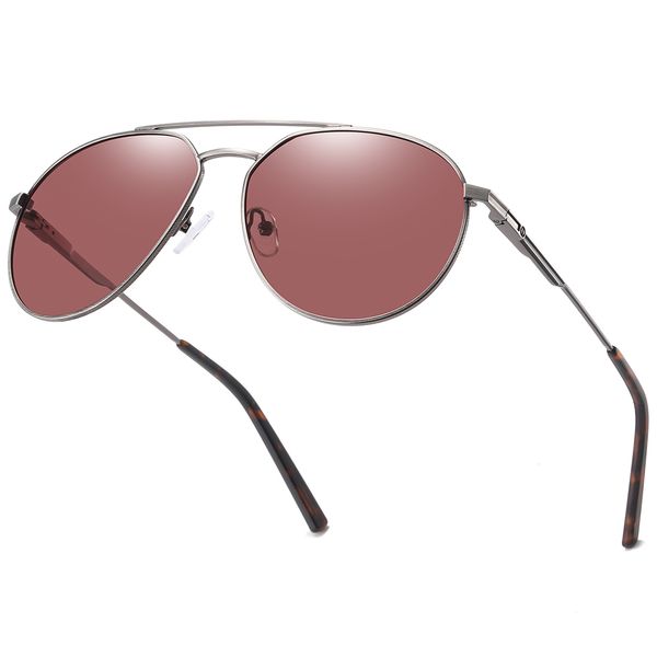 عینک آفتابی مدل 3374C24-P60 Polarized Light Metal