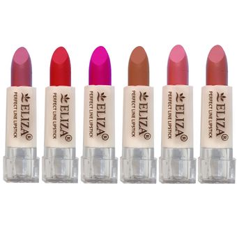 رژ لب جامد الیزا مدل Mini-S1 بسته 6 عددی