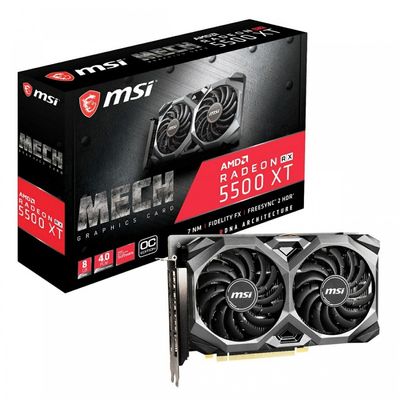 کارت گرافیک MSI Radeon RX 5500 XT MECH 8G OC استوک
