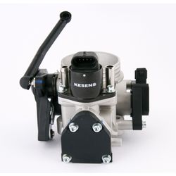 دریچه گاز کامل مکانیکی - پژو 405 بنزینی -  XU7  euro4برند KESENS (SSAT)