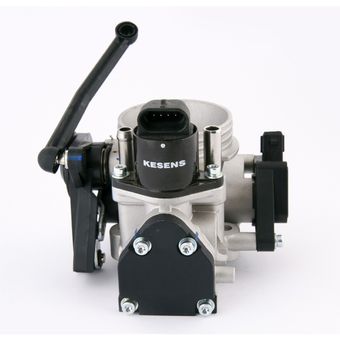 دریچه گاز کامل مکانیکی - پژو 405 بنزینی -  XU7  euro4برند KESENS (SSAT)