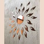 آینه پلکسی گلس مدل خورشید بسته 29 عددی