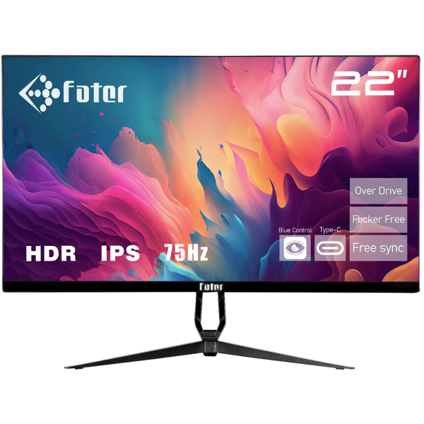Monitor FATER F22-075B4 22-Inch FullHD IPS 75Hz
