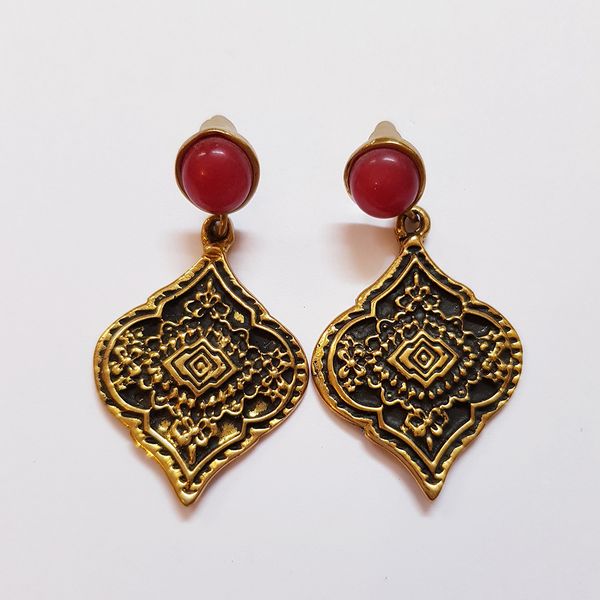 گوشواره زنانه مدل سنتی کد 01*493