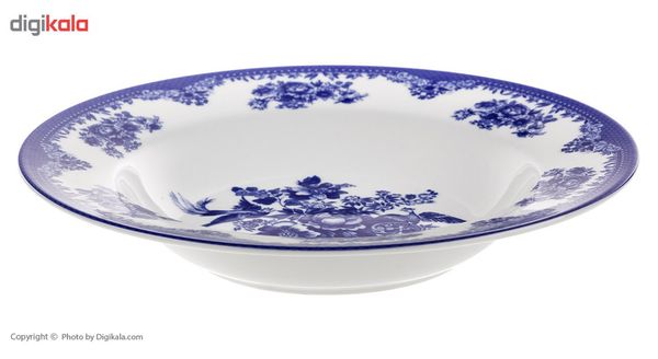 سرویس غذاخوری 28 پارچه چینی زرین ایران سری ایتالیا اف مدل Florance 2 درجه عالی 