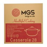 قابلمه گرانیت ام جی اس مدل فورج کد 005 سایز 28