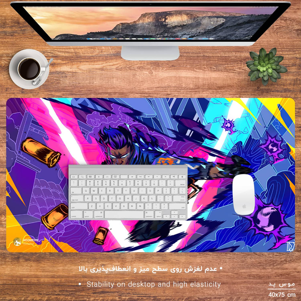 دسک پد طرح ولورانت مدل یورو پرمیوم Valorant