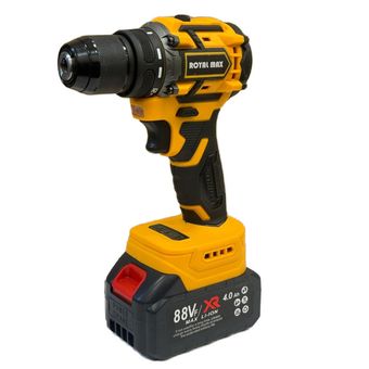 دریل پیچ گوشتی شارژی براشلس 88 ولت رویال مکس مدل 118VOLT