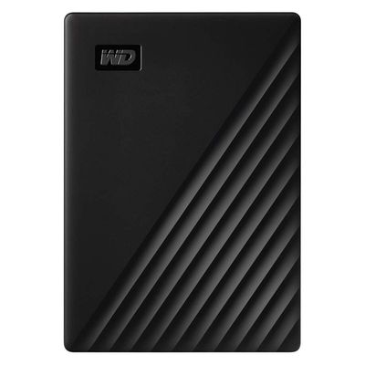 هارد اکسترنال وسترن دیجیتال مدل My Passport ظرفیت چهار ترابایت دارای رابط USB Type-A 3.2
