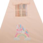 چادر بازی کودک مدل سرخپوستی طرح تکشاخ کد PT513