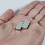 آهن ربا مدل نئودیمیوم بلوک کد 20x10x4mm بسته 2 عددی