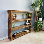 کتابخانه روستیک دکور مدل de500