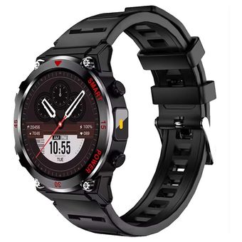 ساعت هوشمند 1.52 اینچی گرین لاین مدل GEAR FIT با بند سیلیکونی