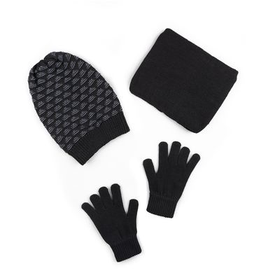 ست کلاه و شال گردن و دستکش بافتنی مدل SB-SS-0311*267